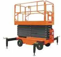 SJY0.5–6 – Piattaforma Elevatrice a Pantografo con Traino Metafores Industria